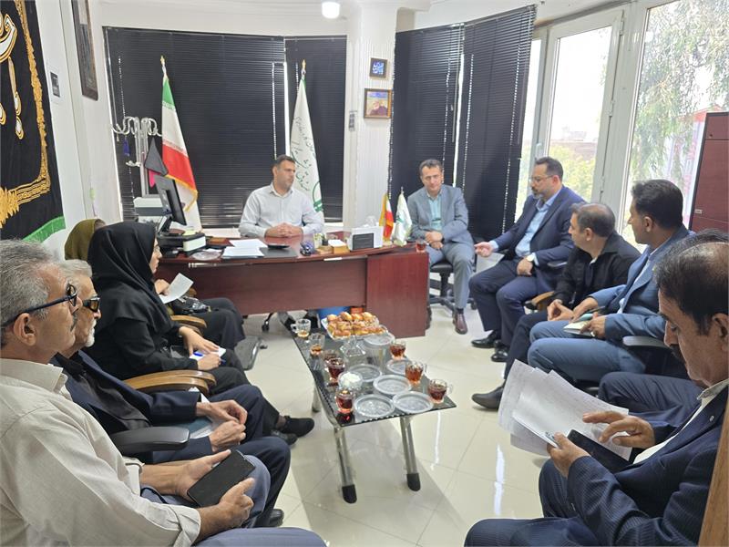 نشست مشترک صندوق بازنشستگی استان لرستان، بیمه دی و ایرانیان پوشش برگزار شد